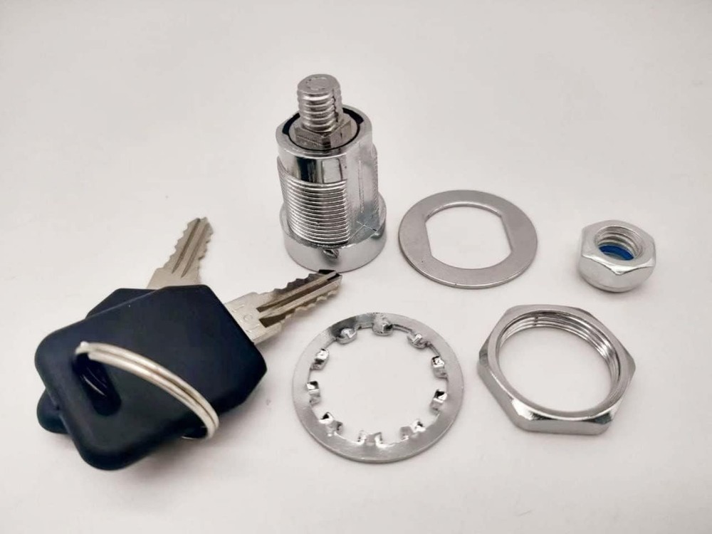 Weather-Resistant Armstrong Key Lock for Stack-On Cabinets - Easy Install Kit