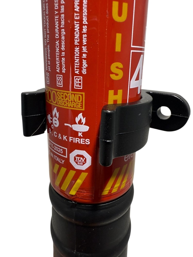 Element E50 /E100 Fire Extinguisher Mounting Clip Great Multi Surface Mount
