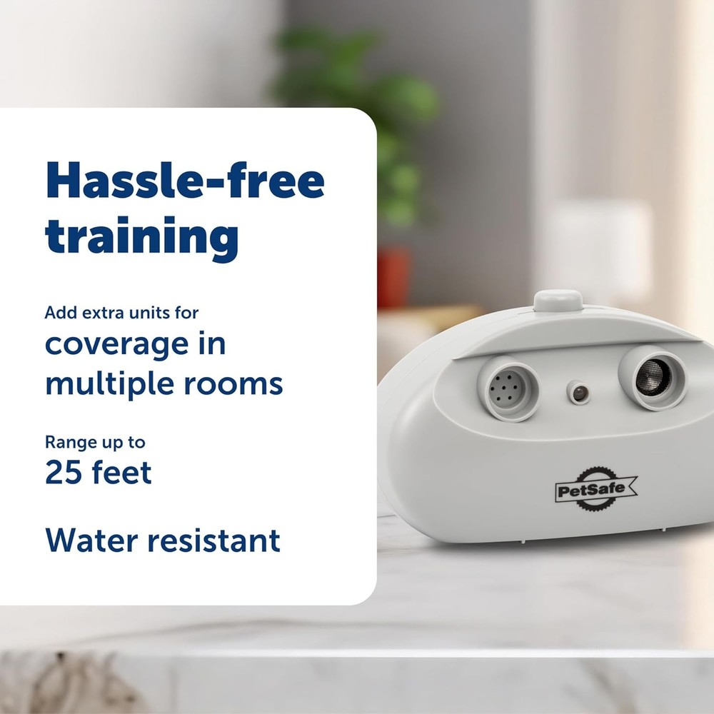 PetSafe Indoor Bark Control - Ultrasonic Trainer - Auto Anti-Barking Solution