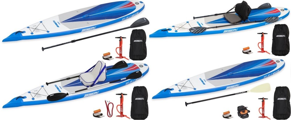 Sea Eagle Inflat. Paddleboard NN126 Start-Up; Deluxe; Pro; Electric Pump Package