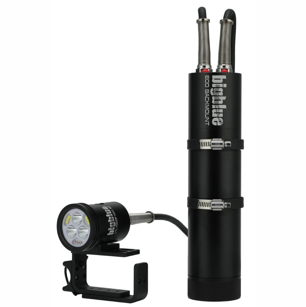 BigBlue VTL7000P MAX EOD Backmount Dive Light