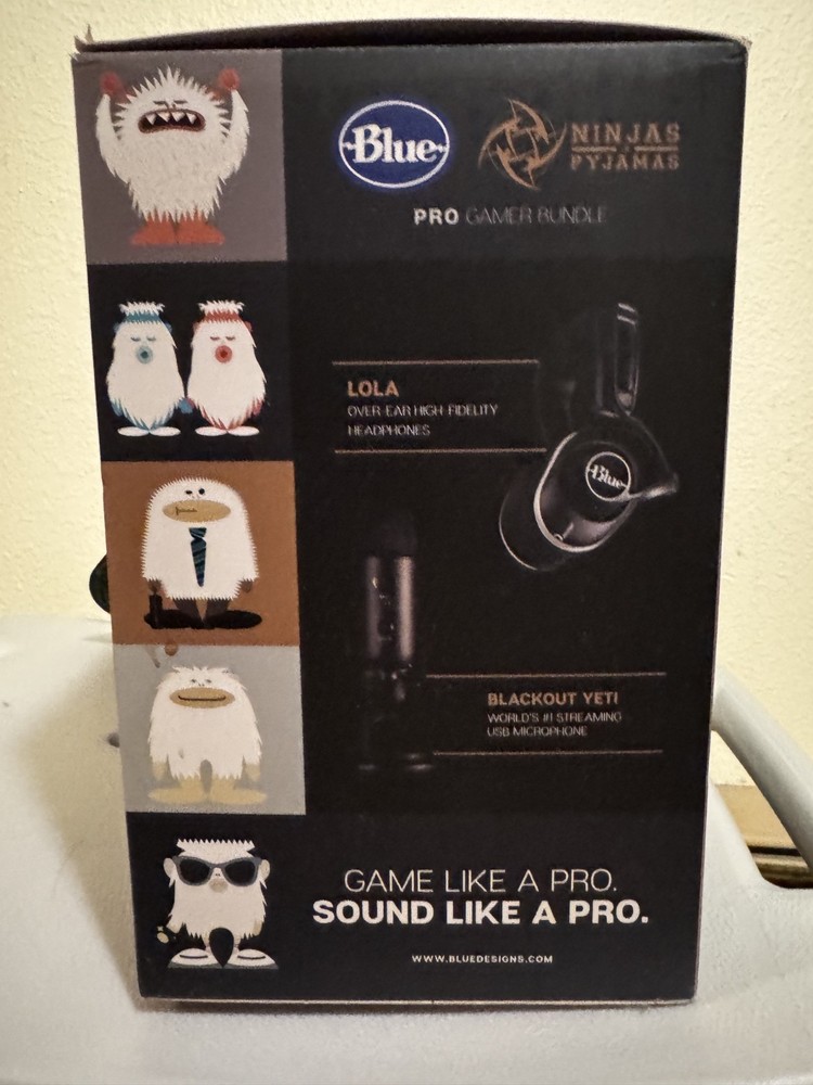 Blue Yeti and Lola Ninjas in Pyjamas Bundle