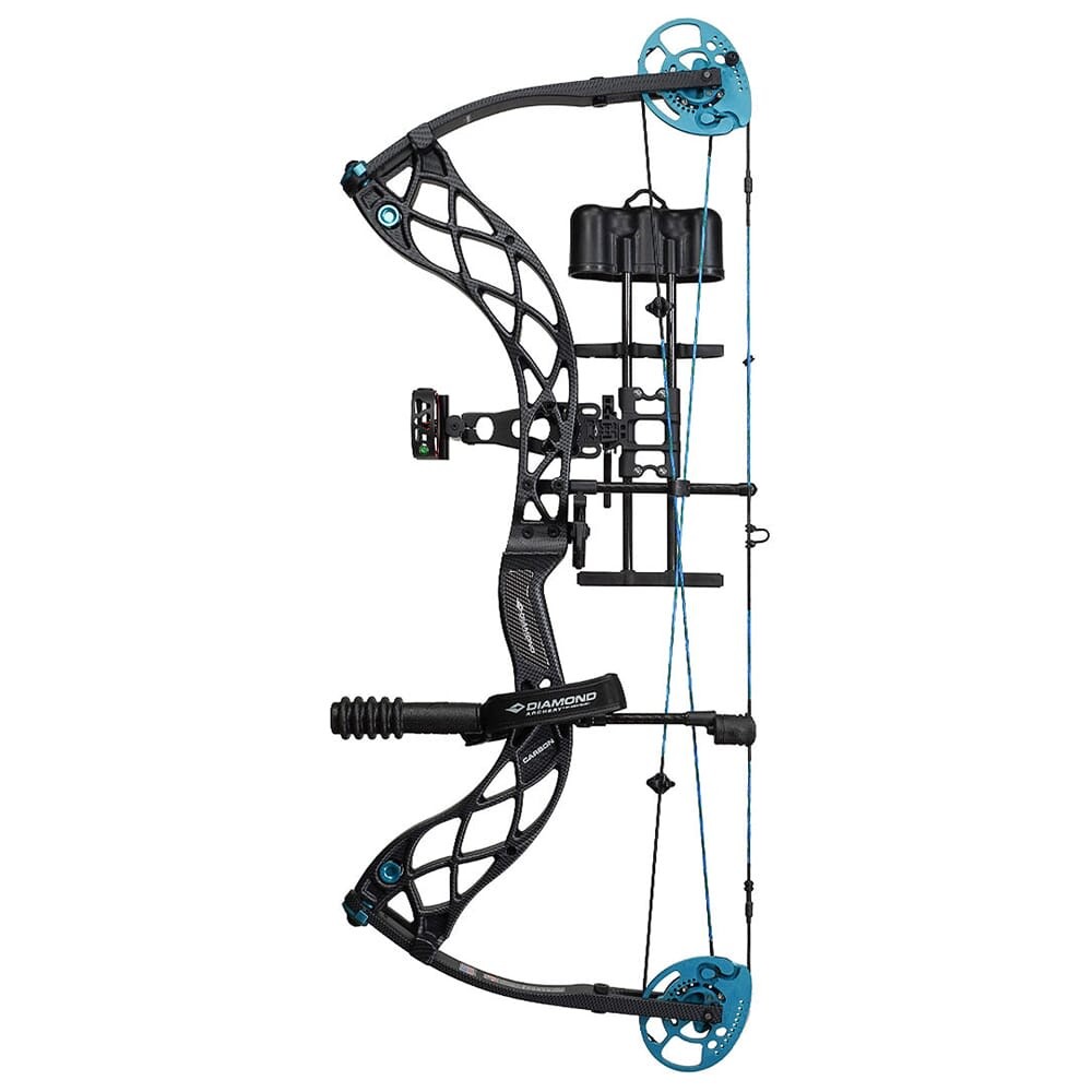 Diamond Archery Carbon Knockout RH 50# Black Compound Bow (B13384)