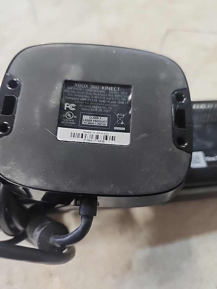 Microsoft Xbox 360 Kinect Motion Sensor Bar, Model 1414