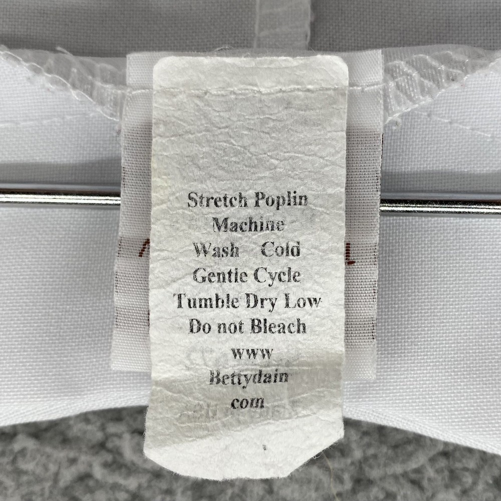 Canyon Rose Spa Apparel Unisex Medium/Large White Button-up Estheticians Jacket