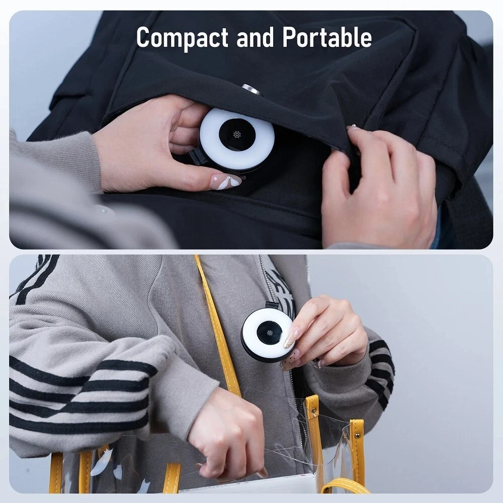 Magnetic Ring Light | Selfie LED Phone Stand Rechargeable Touch Control