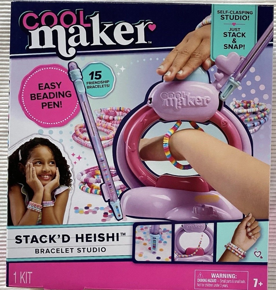 Cool Maker Stack'd Heishi Friendship Bracelet Studio - Spin Master New