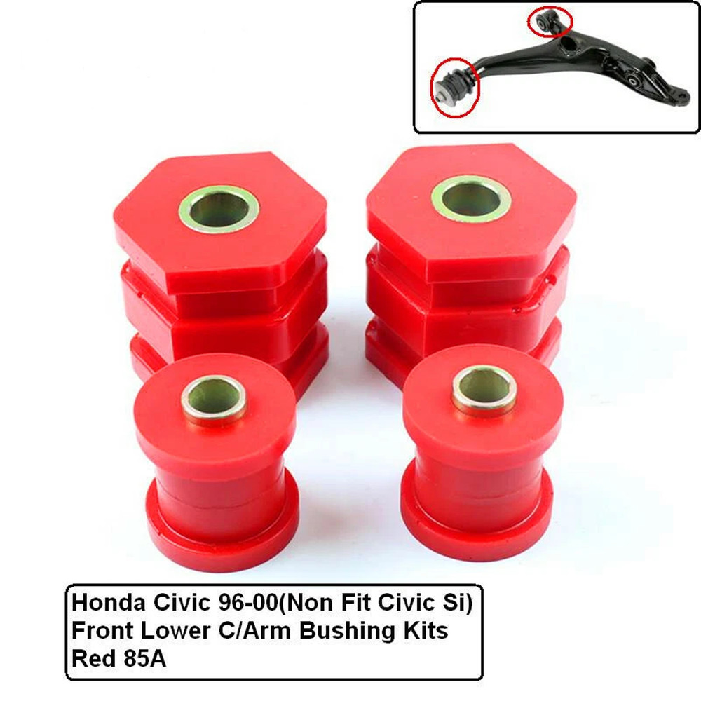 Polyurethane Front Lower Control Arm Bushing Kits For Honda Civic EK 96-00