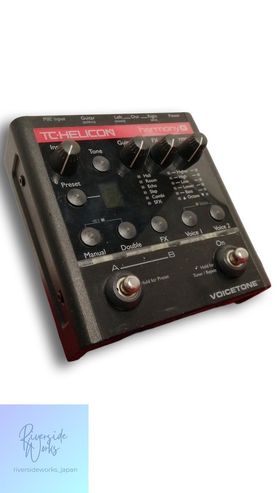 TC-HELICON Voice Tone Harmony G Vocal Effects Processor JP