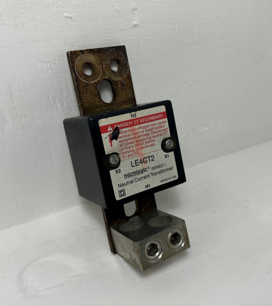 Square D LE4CT2 400A Micrologic Neutral Current Transformer Sensor AL600LI5