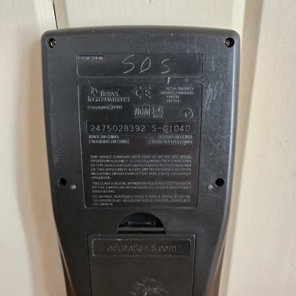 TI-83 Plus Graphing Calculator Tested And Working