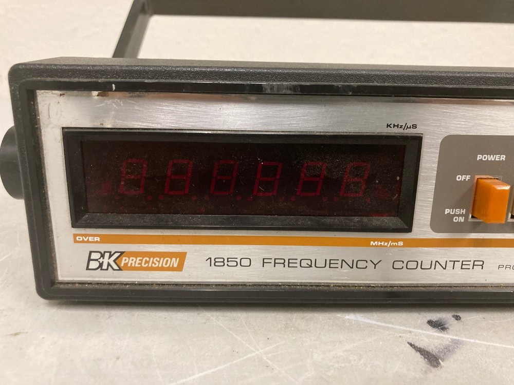 Vintage BK Precision 1850 Universal 6 Digit Frequency Counter