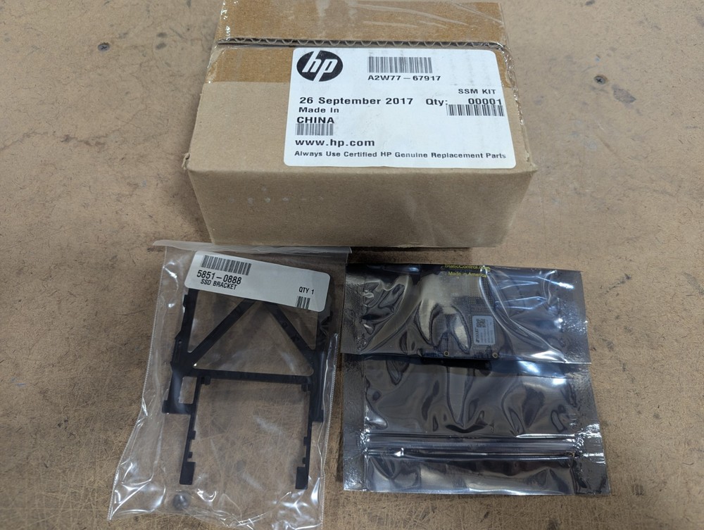 *NEW ** 8GB Solid State Memory SSM Kit A2W77-67917 Color LaserJet M855