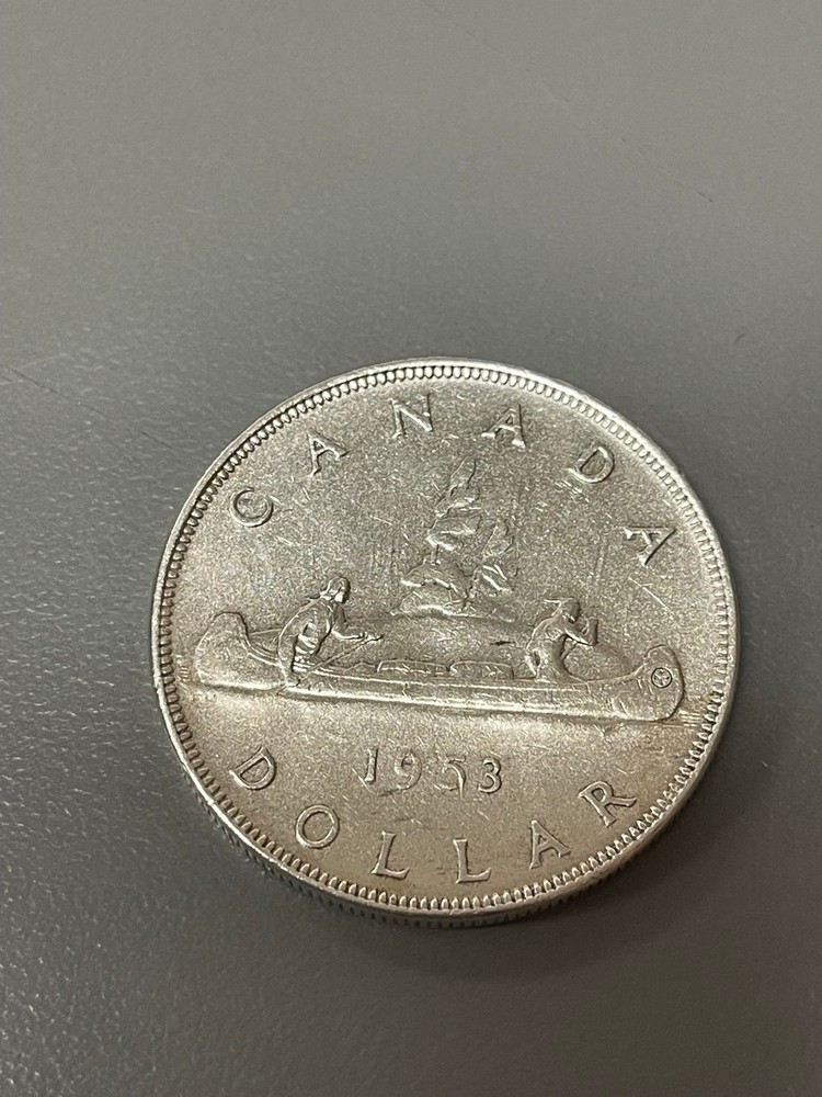 1953 CANADIAN SILVER DOLLAR