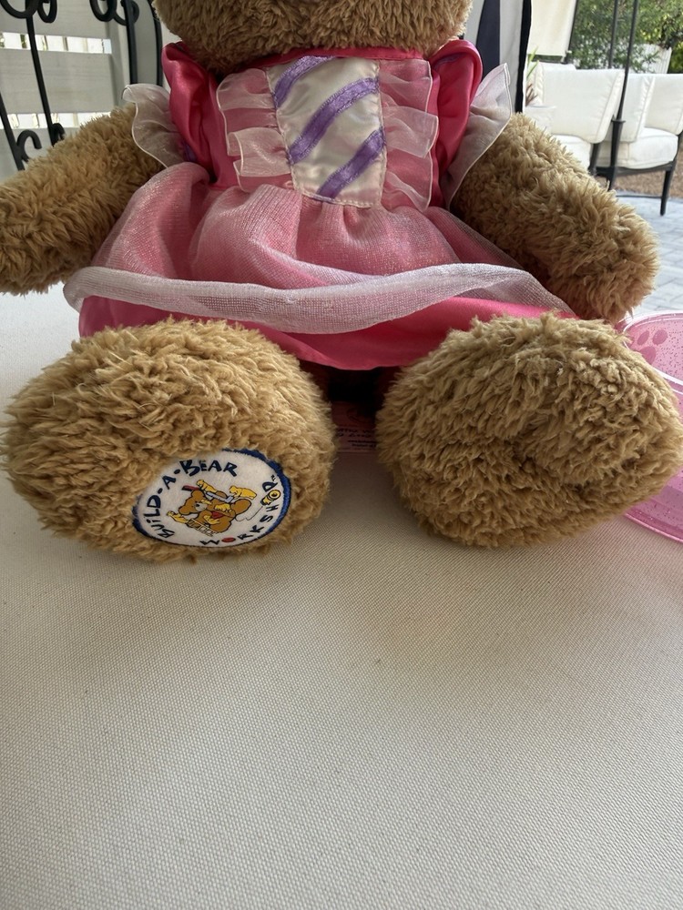 Build A Bear Workshop Princess Bear With Dish