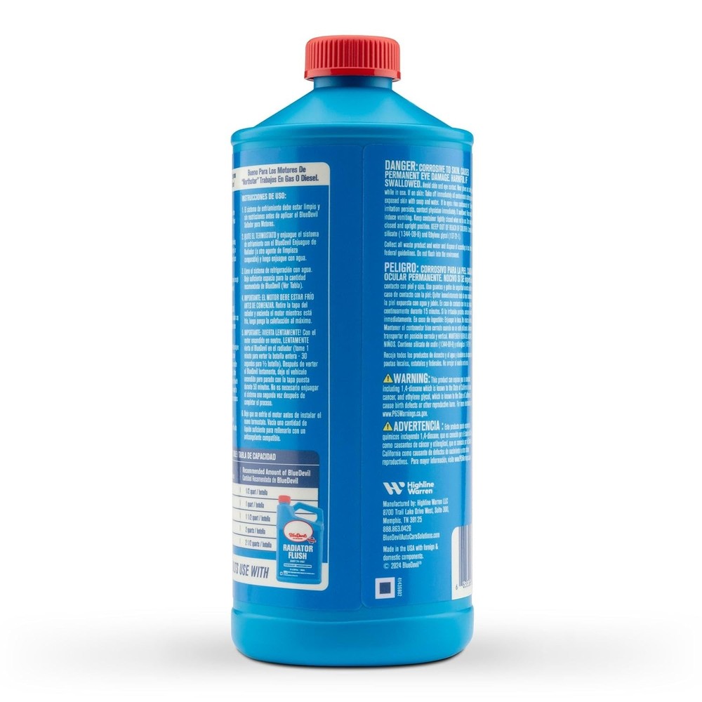 1 Quart BlueDevil Head Gasket Sealer - Permanent Leak Solution for All Engines