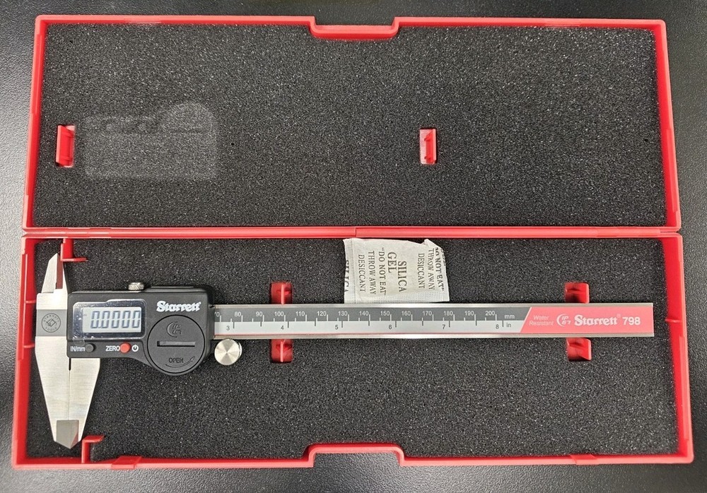 STARRETT 798B-8/200 Electronic Digital Caliper 8"