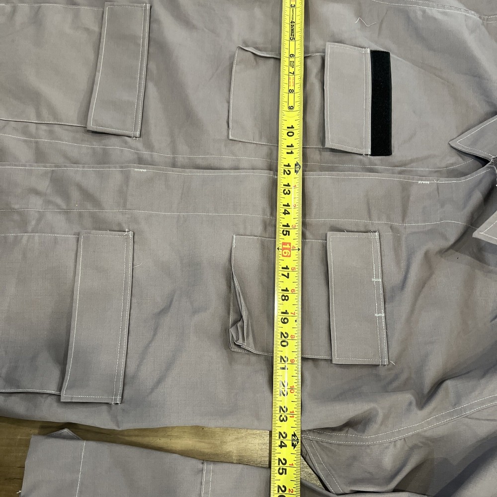 Propper Public Safety Tactical Shirt Grey Solid Size Large Long