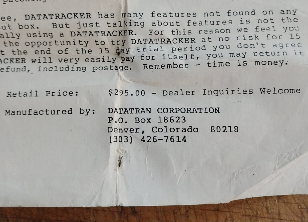 VTG Datatran Data Tracker Cable Tester RS-232 Breakout Box Case Cables & Manual