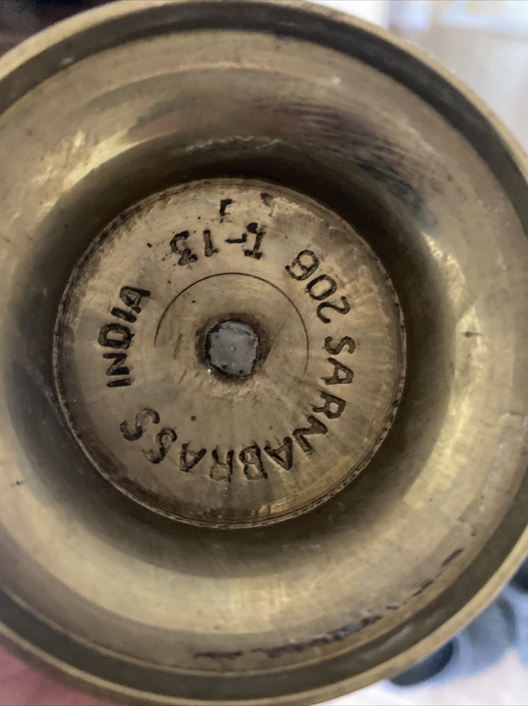 13” Brass Antique Middle Eastern Teapot