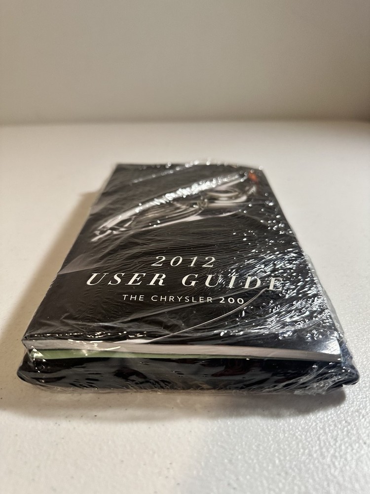 2012 Chrysler 200 Owner's Manual Set
