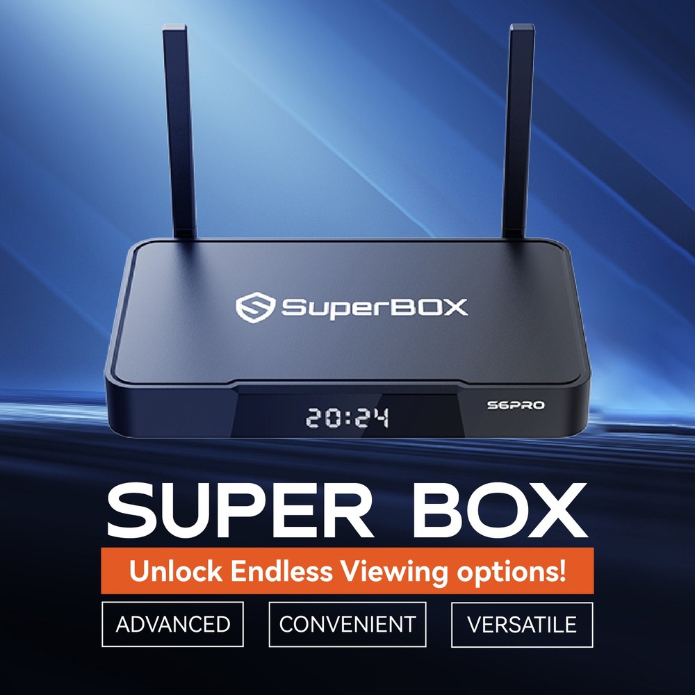 SuperBox S6 Pro BOX - Authorized Distributor - Message To Me Free Ship