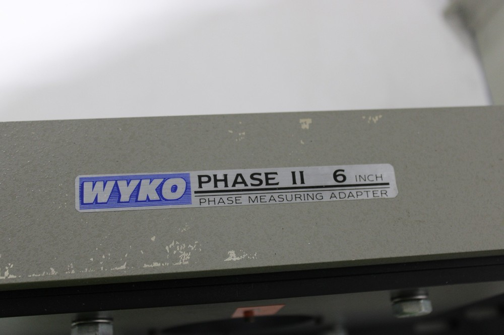 Wyko PHASE II 6" PHASE MEASURING ADAPTER WORKING