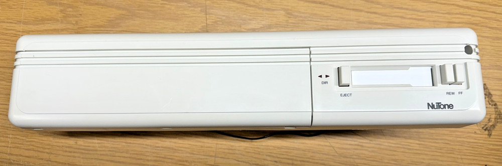NuTone CP-95 Auto-Reverse Cassette Tape Deck Player for NuTone Intercoms