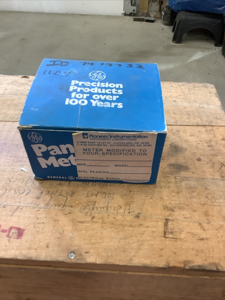 G E Panel Meter Model 250
