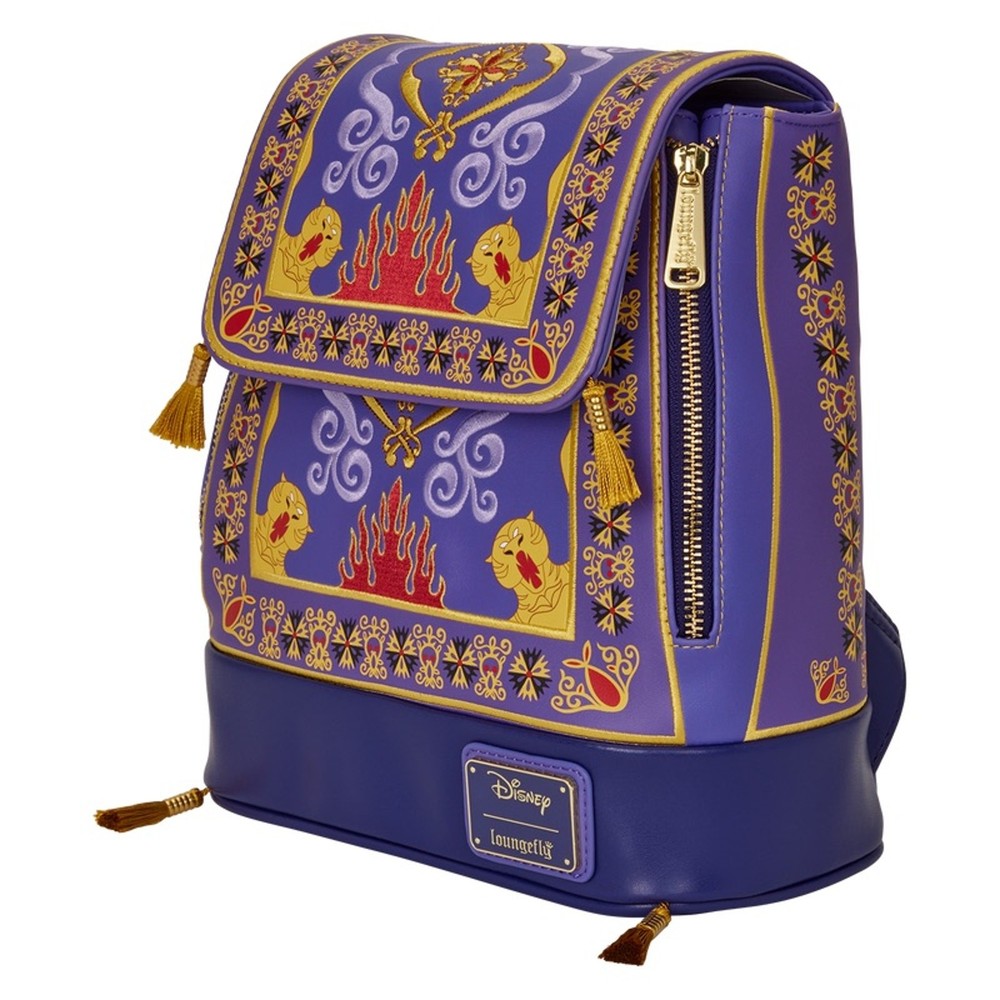 Loungefly Aladdin Exclusive Magic Carpet Drawstring Mini Backpack- NWT