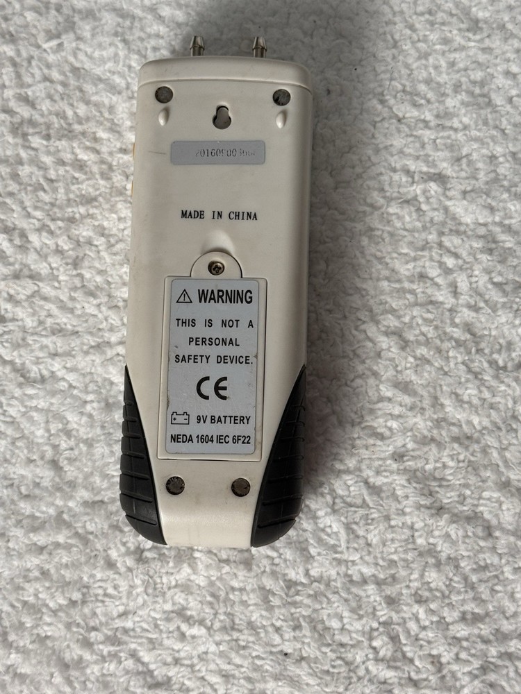 Supco DDM55 Dual Input Digital Differential Manometer with LCD Display