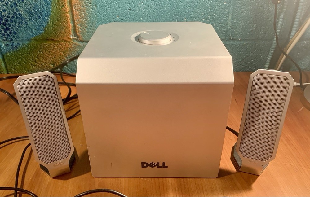 Dell Zylux Multimedia Computer Speaker System w Powered Subwoofer Model A525