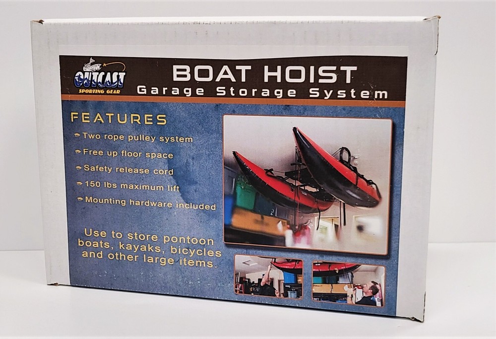 Outcast Boat Hoist Garage Storage System - New