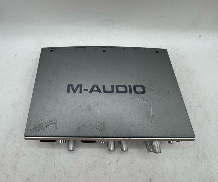 M-Audio FireWire 410 Microphone Receiver MIDI Audio Interface UNTETSED READ