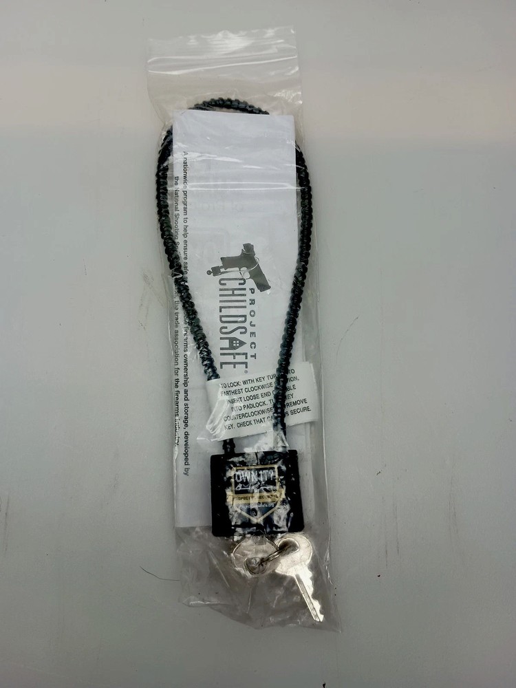 Childsafe Gun Lock With Two Keys & Instructions