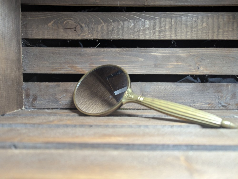 Vintage Art Deco Hand Mirror
