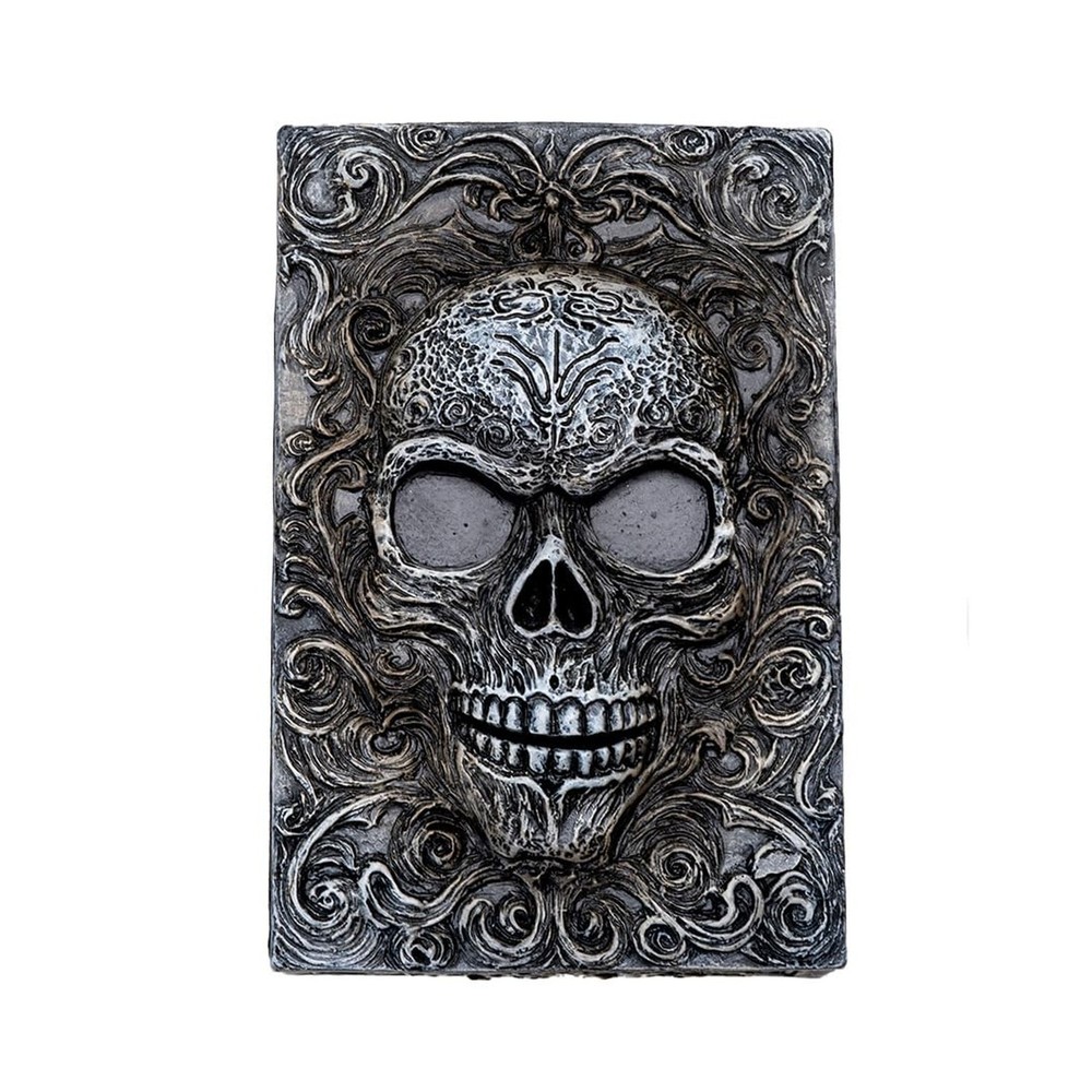 Pacific Giftware Skull Tarot Box Gothic Decorative Storage Container for Taro...
