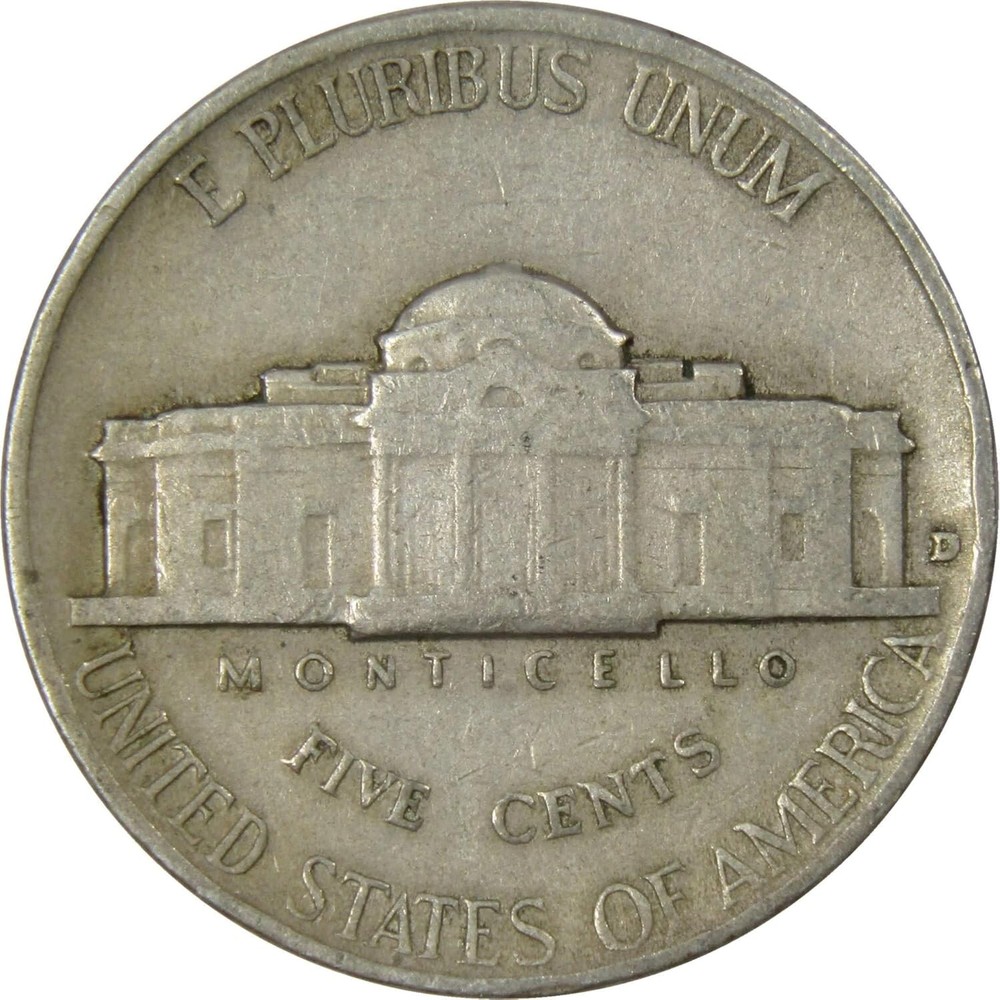 1940-D Jefferson Nickel AG/G