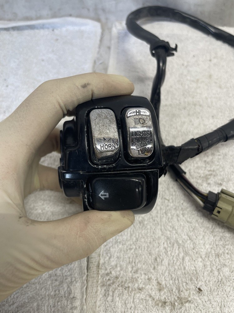 2009 Harley Davidson Dyna Left Bar Controls Switches 09