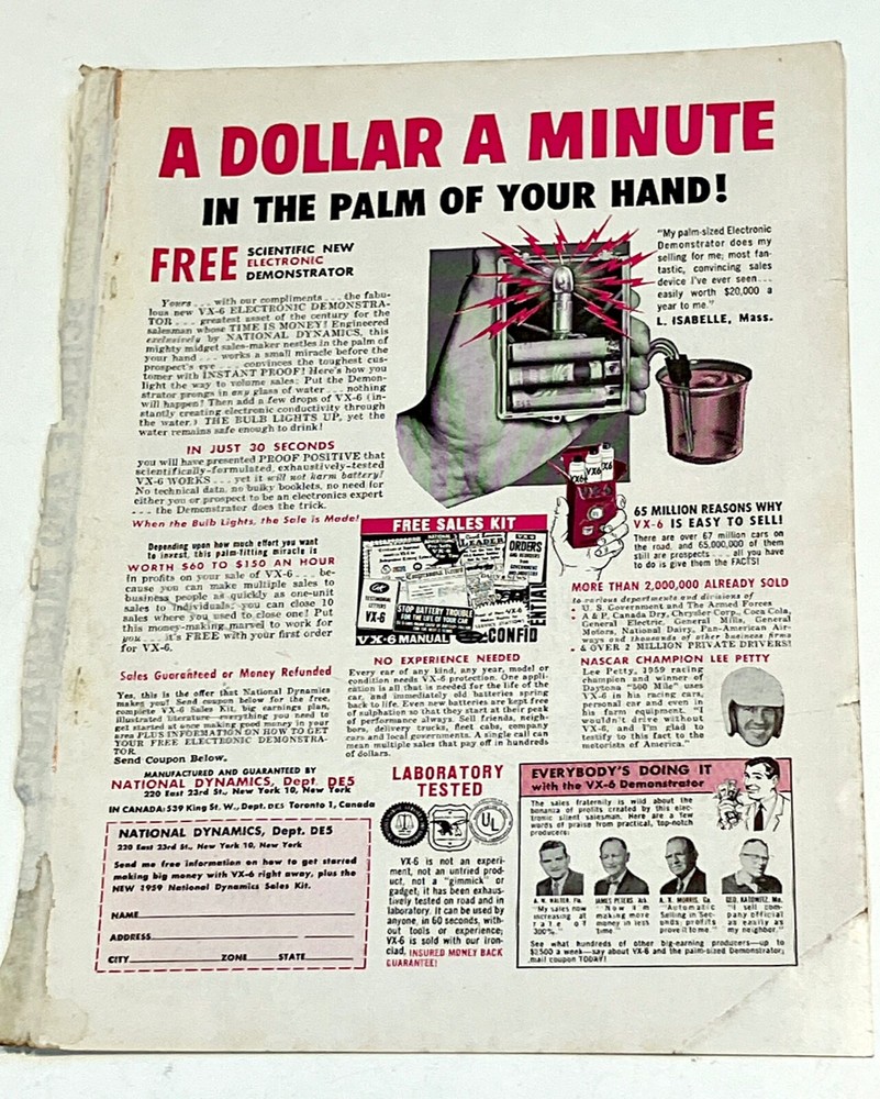 1959 Science and Mechanics American Flyer Train Feature