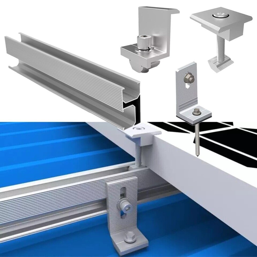 Accessories-Set Solar Rail Alu Mounting Rail Solar Panel PV Profile Solar System