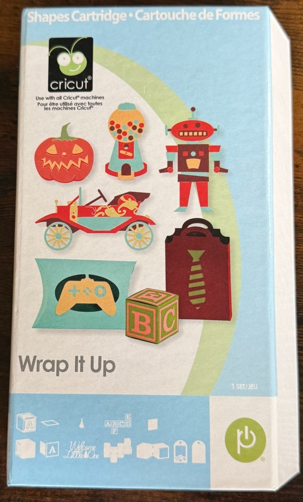 CRICUT CARTRIDGE "WRAP IT UP"
