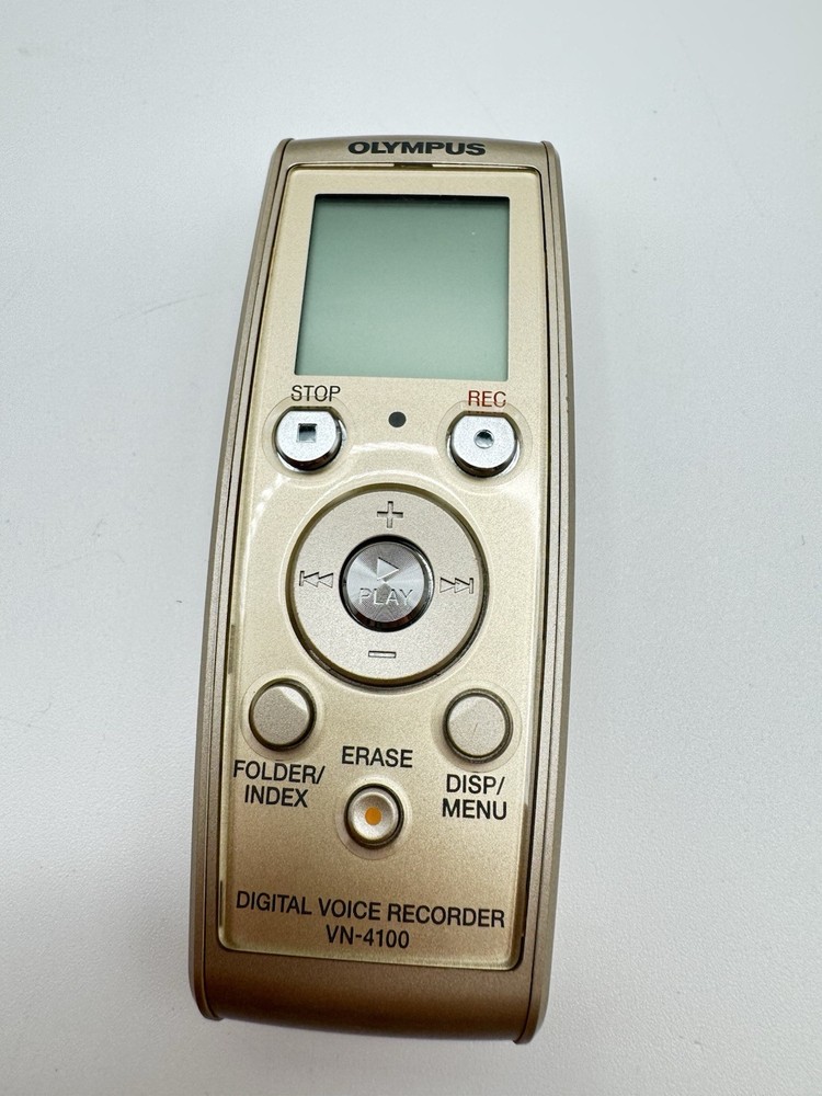 Olympus VN-4100 Handheld Digital Voice Recorder - Tested It Works