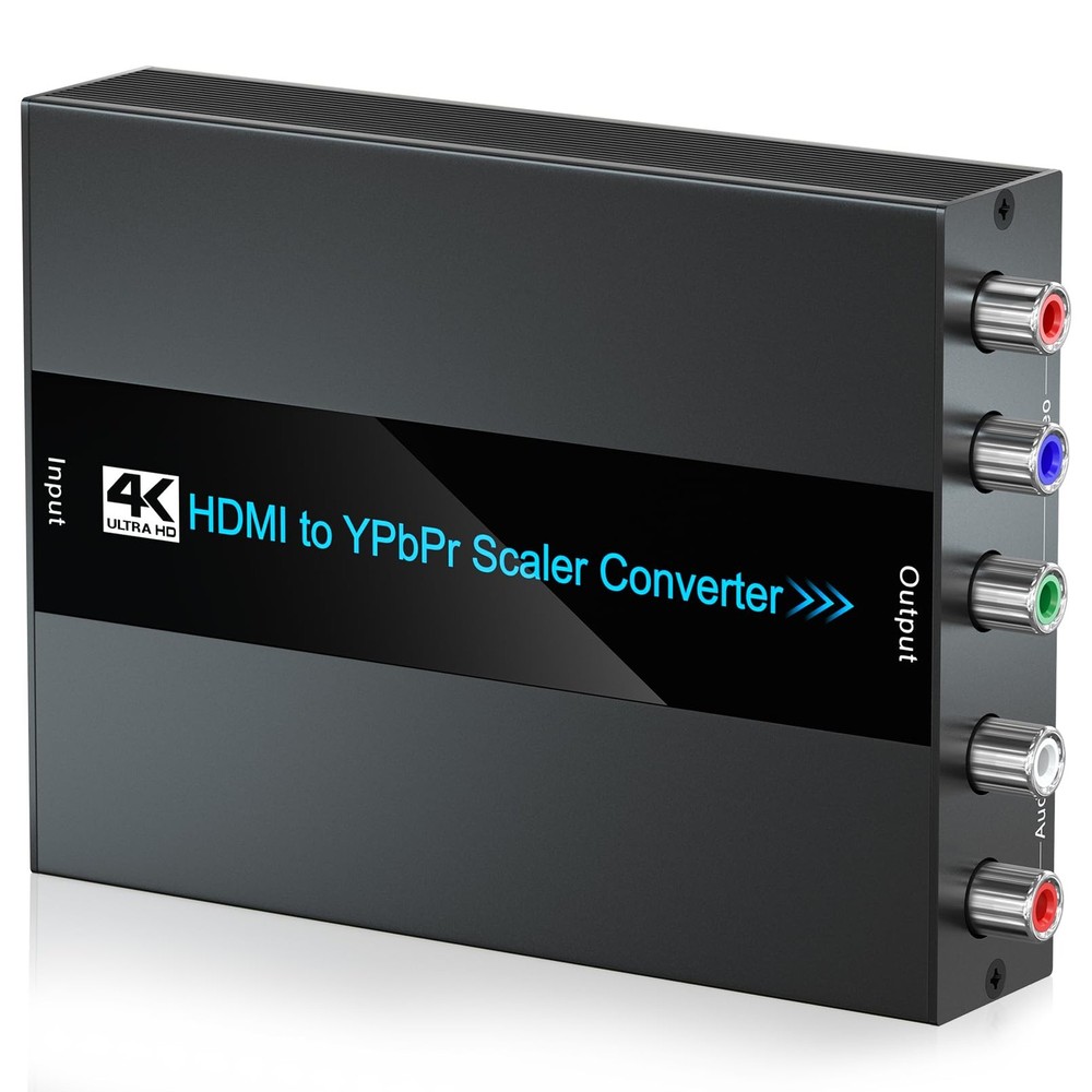 EASYCEL 4K/60Hz HDMI to Component Converter with Scaler 4K
