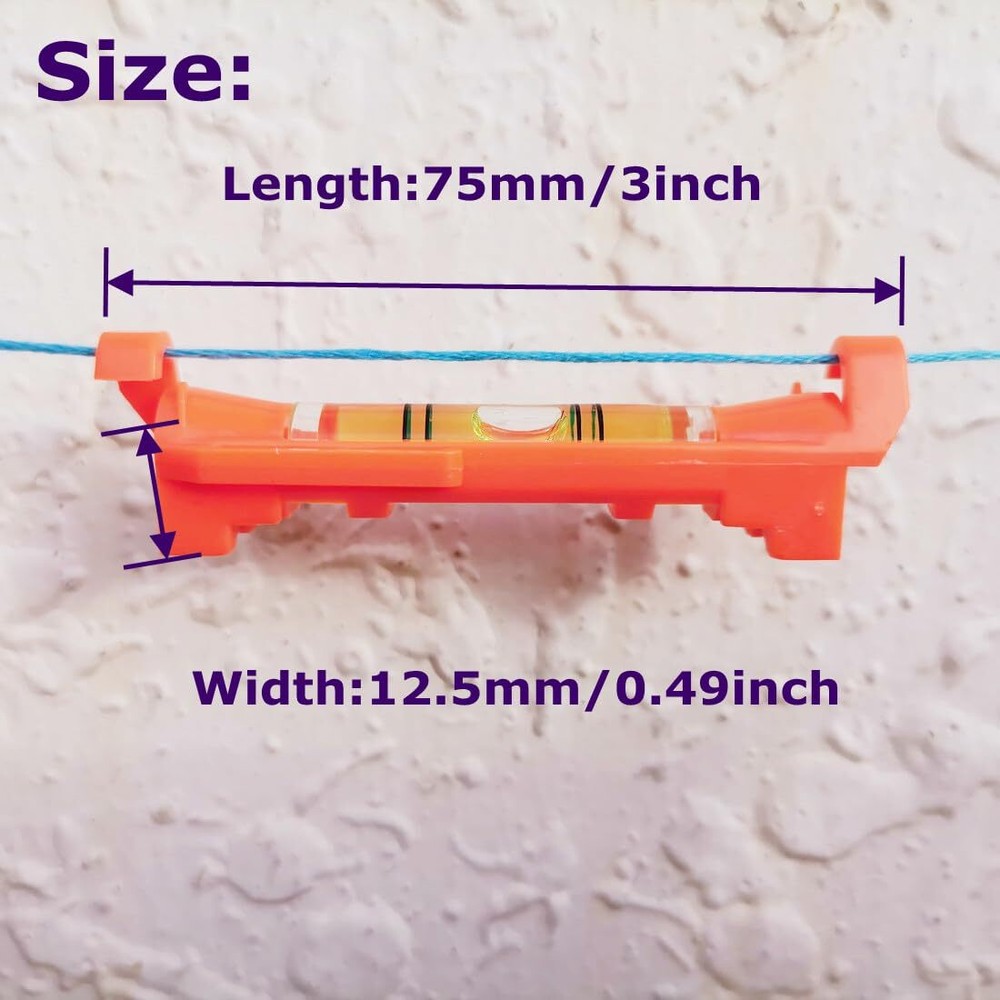 5 Pcs Hanging Line Level String Level Tools for Layout Brick Working Site Lining