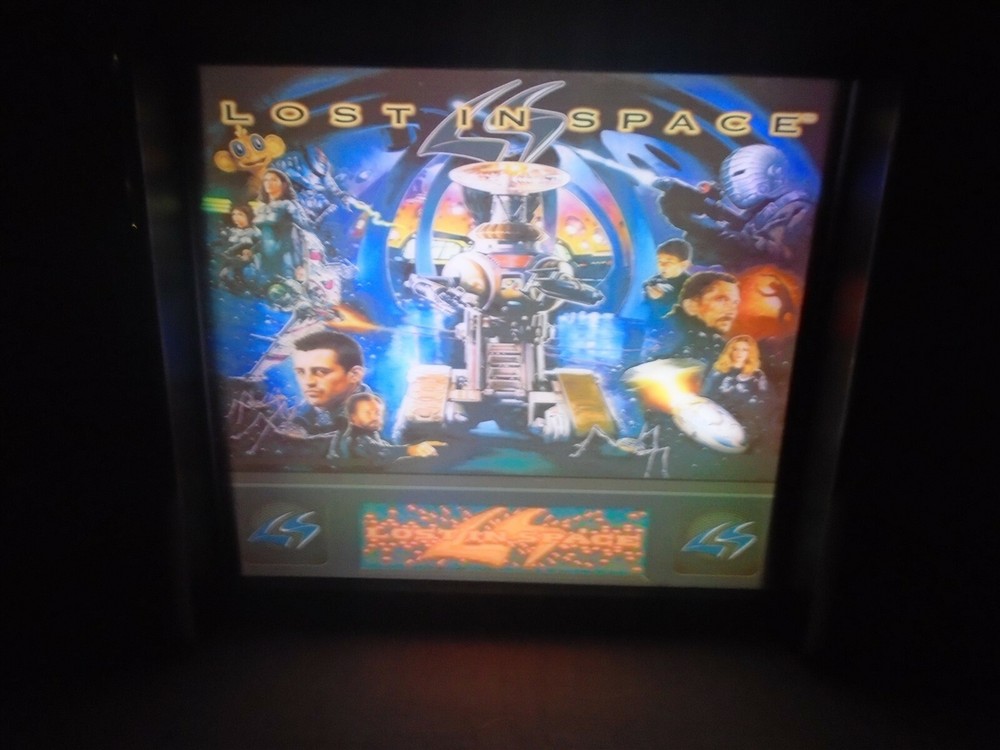 Lost In Space Pinball Head LED Display light box
