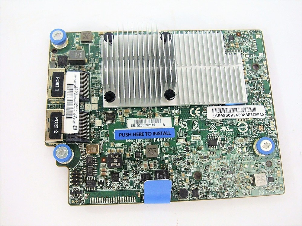 749796-001 HP Smart Array P440ar 12Gbps Pcie 2GB FBWC SAS/ SATA RAID Controller