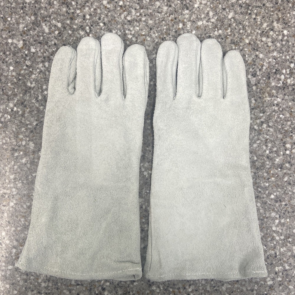 2-PR WELDING GLOVES FULL WELTED & LINED IN HIGH-GRADE SHOULDER SPLIT COWHIDE- L