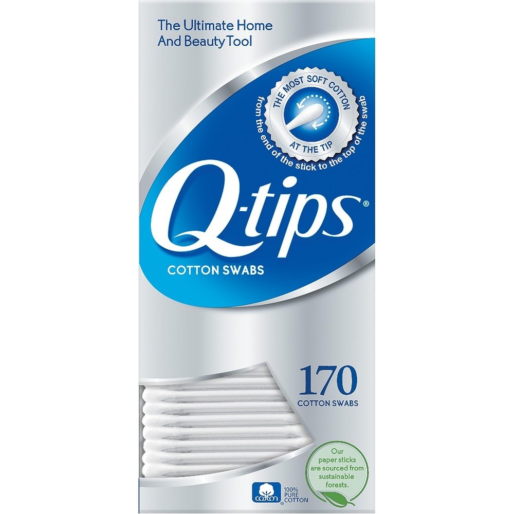 Q-tips Cotton Swabs - 170ct