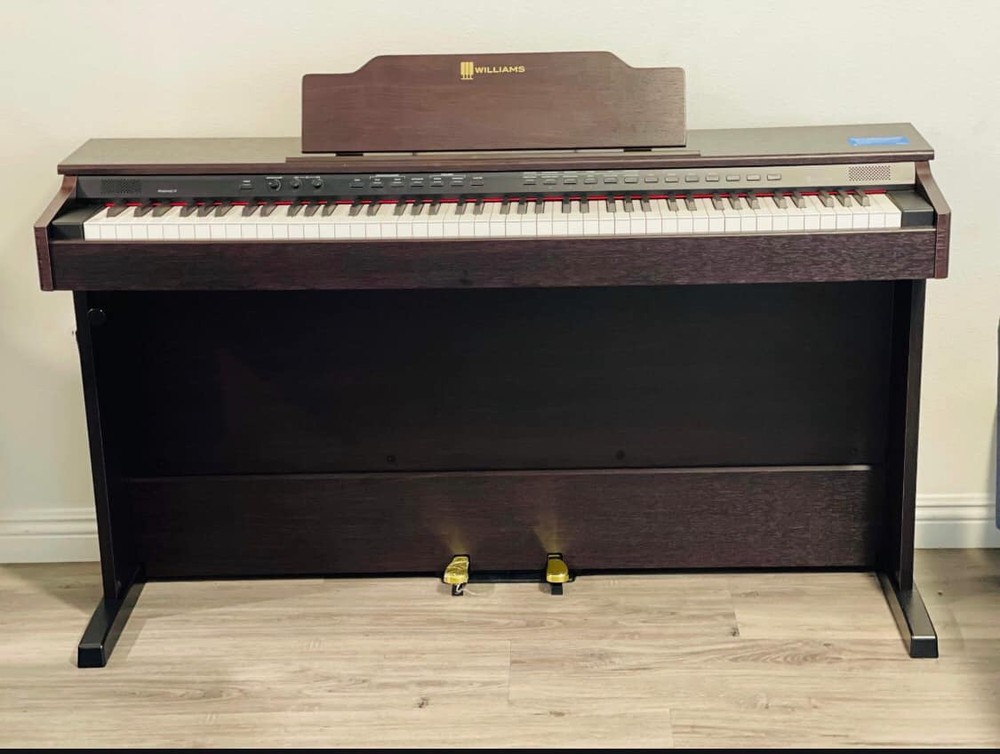 Williams Rhapsody III Digital Piano with Bluetooth Walnut